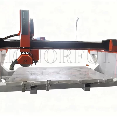 Máquina de corte a jato de água de granito com ponte de pedra automática CNC de 5 eixos inclui componentes do núcleo do motor da bomba