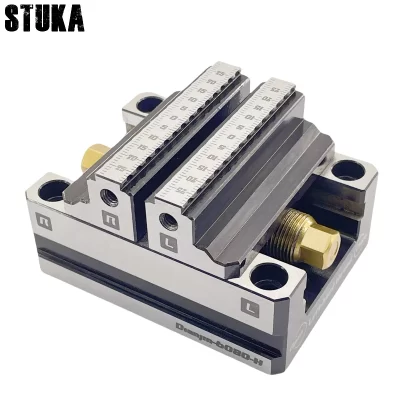 Stuka torno autocentrante de quatro eixos, fixação rápida positiva e negativa, 2-8 polegadas, torno autocentrante DJ-6080H