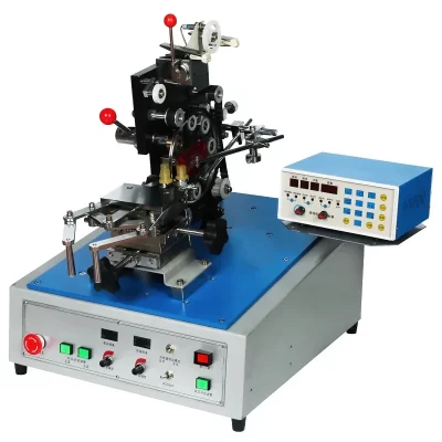 Máquina automática de enrolamento de bobina de transformador toroidal tipo cinto de 4 polegadas com fio de cobre