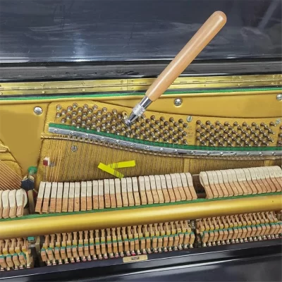 T48C_Kit de afinação de piano profissional Martelo de afinação de piano e kit mudo Kit de afinação de piano 12 PCS