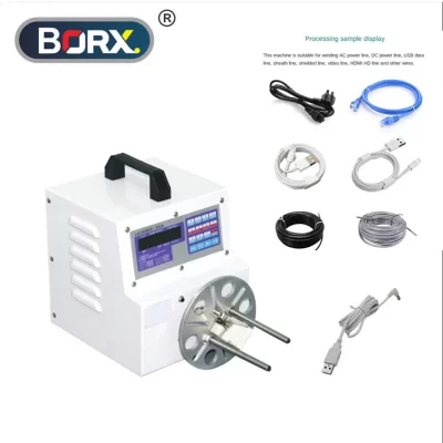 Máquina enroladora de carretel de fio de enrolamento de cabo automático de alta velocidade Máquina enroladora de motor elétrico de grande demanda
