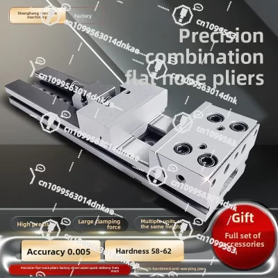 Alicate plano combinado de alta precisão, centro de usinagem cnc gt853, fresadora de bloco móvel, mesa especial de fixação de 6 polegadas e 7 polegadas