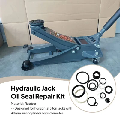 Substituição completa de vedação para jacos de piso de 3 toneladas, vedação de óleo, anéis o para kit de reparo de cric hidráulico de furo de cilindro de 40 mm