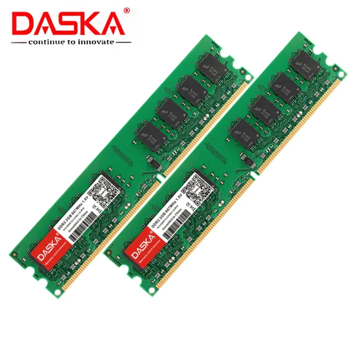 Fast Computer Daska Daska desktop pc rams ddr2 1g 667mhz PC2-5300s 800mhz dimm não-ecc 240 ...