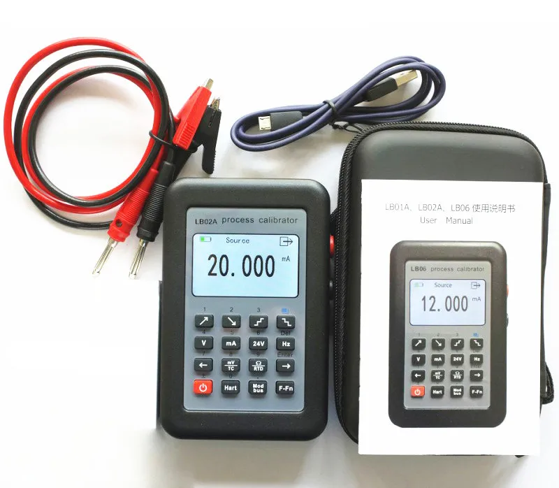 Novo lb02a 4-20ma 0-10v gerador de sinal calibrador de processo testador de tensão de corrente saída - Image 3