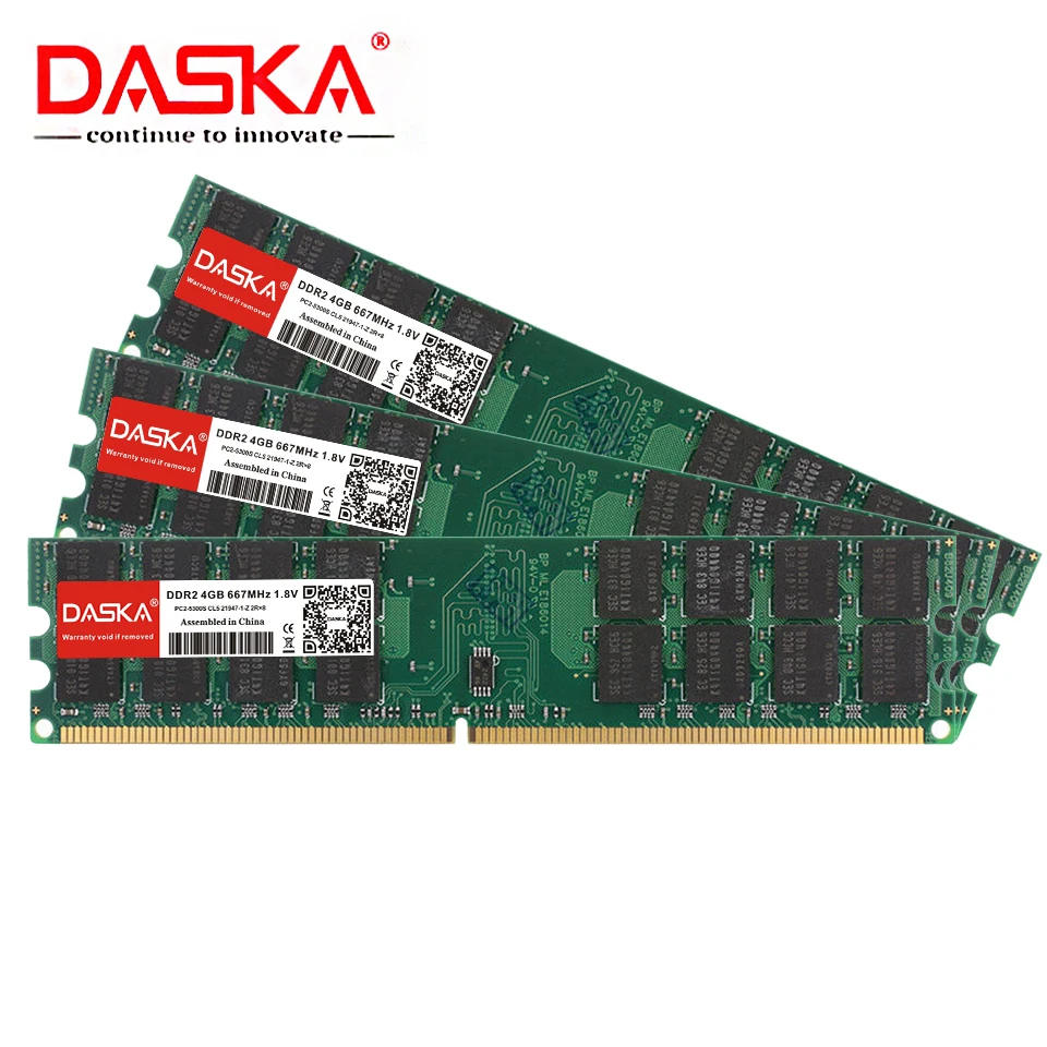 Daska ddr2 4gb ram 800mhz PC2-6400 memória desktop regulável apenas para amd 8gb (4gbx2pcs) 240pin não-ecc alta compatibilidade - Image 5