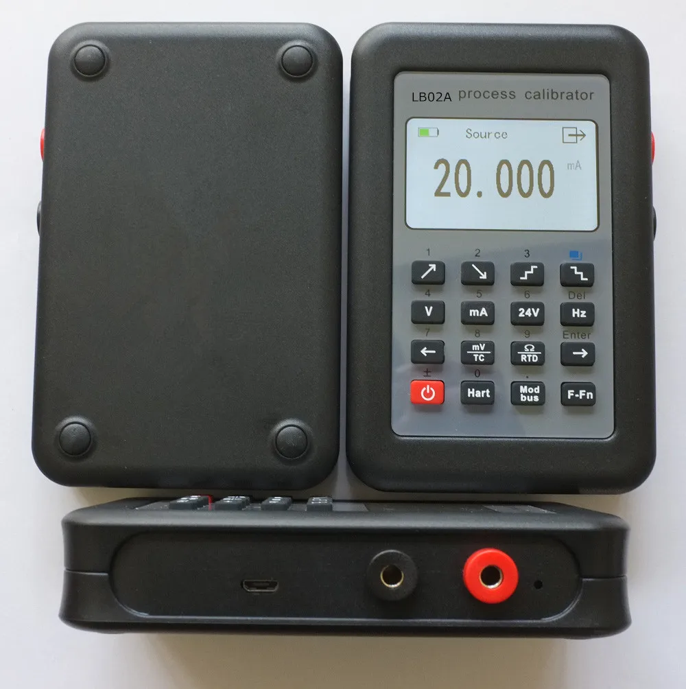 Novo lb02a 4-20ma 0-10v gerador de sinal calibrador de processo testador de tensão de corrente saída - Image 2