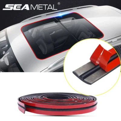 Tira de vedação de borracha do carro auto selo do telhado janela vedador guarnição pára-brisa do carro protetor tiras à prova de som à prova dsoundproof água acessórios automóveis