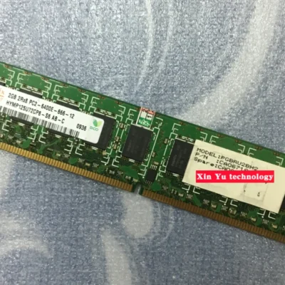 Memória ram 800 pinos para servidor hynix 2gb ddr2 mhz 2g PC2-6400E 2rx8 puro ecc, garantia de vida inteira