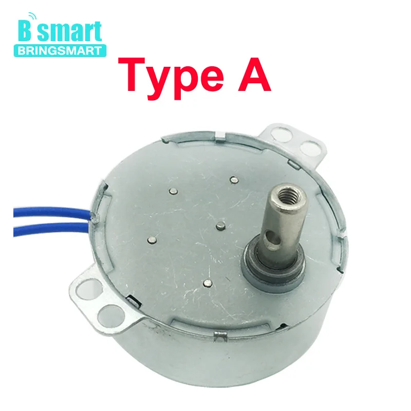 Motor síncrono de ímã permanente, 0.9 a 70rpm ac 5v a 240v cw ccw quatro tipos de eixo para fogão de indução de motor de ventilador - Image 2