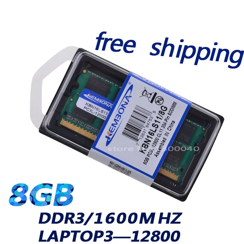 KEMBONA-RAM da memória para o portátil, KBA16LS11/8, 1600Mzh, DDR3, 8GB, DDR3L, 1.35 V, PC3-12800L, 1.35 V - Image 2