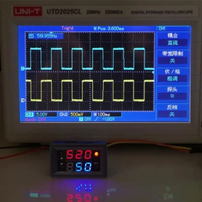 Gerador de sinal único pwm ciclo de trabalho de frequência de pulso módulo ajustável 1hz-160khz