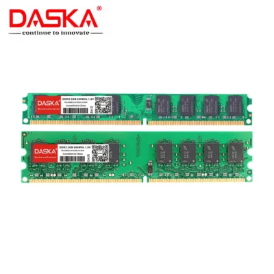 Daska desktop pc rams ddr2 1g 667mhz PC2-5300s 800mhz dimm não-ecc 240 pinos 1.8v para memória de computador intel
