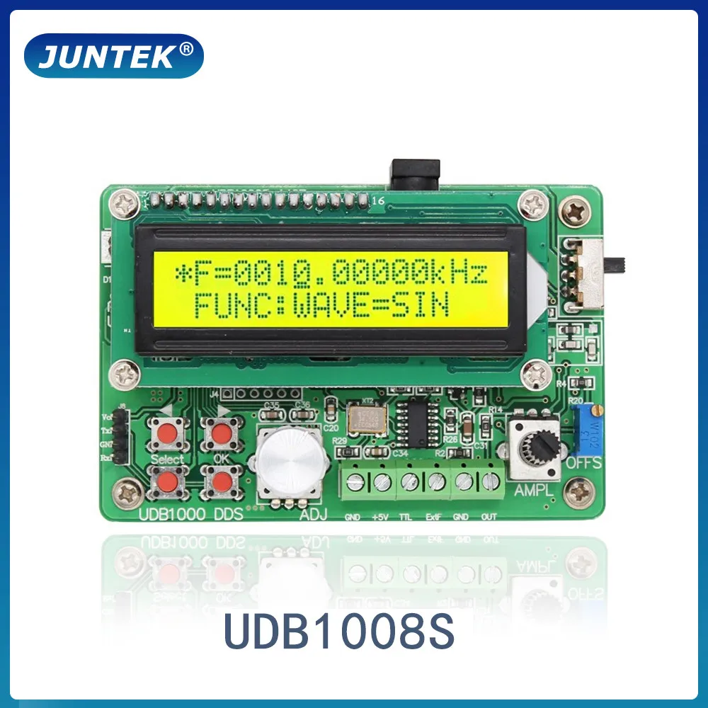 Digital Signal Generator com Função DDS, Varrer Gerador De Pulso, Freqüência Contador, UDB1000S, 8MHz - Image 2