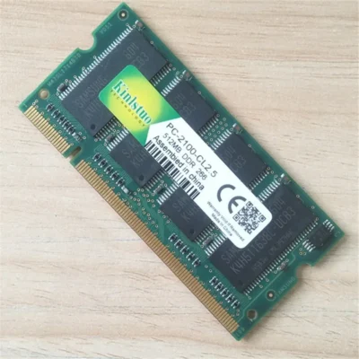 Nova memória ram para laptop ddr SO-DIMM ddr1 400/333 mhz pc3200/pc2700/pc2100 200 pinos 512mb para sodimm notebook memoria rams