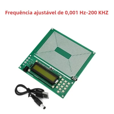 Gerador de Ondas de Pulso de Frequência Ultrabaixa Ajustável 0.001HZ-200KHz 7.83HZ Ressonância de Schumann Ressonador de Áudio
