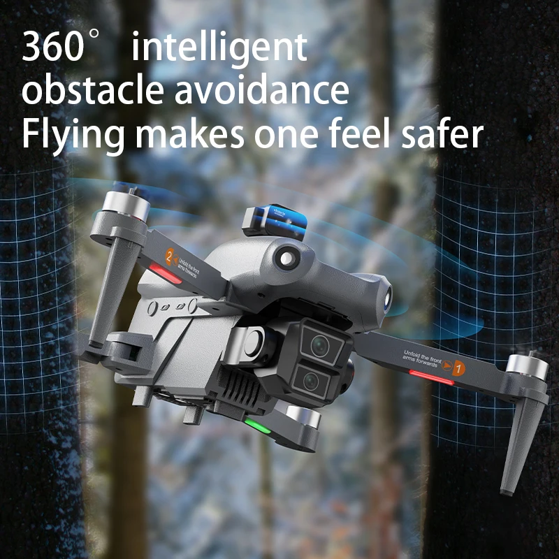 L300 Ultra Drone Profissional 4K Grande Angular Câmera HD 5G GPS Wifi FPV 3 Eixos EIS RC Dron 360 ° Brinquedos Quadcopter para evitar obstáculos - Image 5