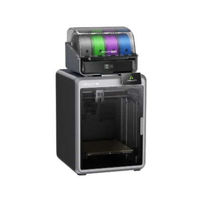 Impressora 3D CREALITY K2 Combo com Velocidade de 600mm/s, Suporte para Impressão em até 16 Cores, Tamanho de Impressão 260mmx260mmx260mm, Impressora 3D Totalmente Fechada