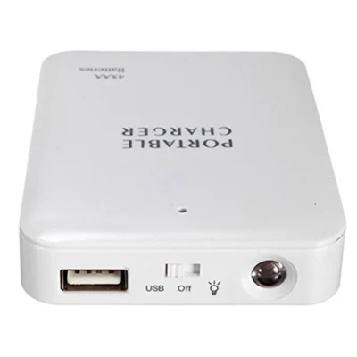 Bateria externa portátil da caixa de embalagem da bateria do carregador do banco de potência USB