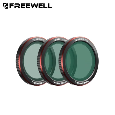 Freewell 3 pacotes de filtros magnéticos compatíveis dji neo 2 drones nd, uv, cpl, nd/pl, brilho névoa 1/4 filtro acessórios de fotografia
