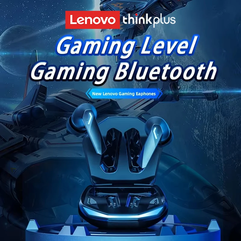 Escolha lenovo gm2 pro fone de ouvido bluetooth 5.3 fones com microfone 9d estéreo pro 6 modos duplos jogo música sem fio fone - Image 3