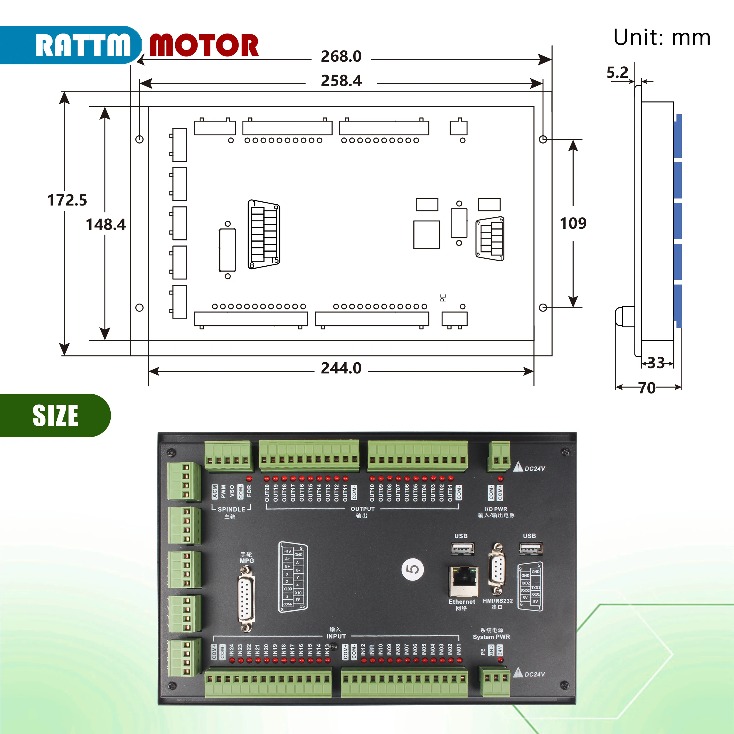 4 eixos 5 eixos ddcs expert v2.1 cnc kit controlador de movimento off-line para roteador gravura fresadora torno máquina - Image 5