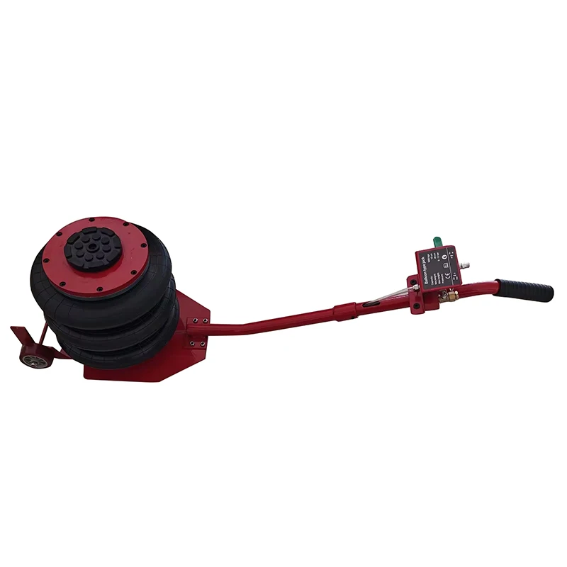 Jack de ar para reparo de carro, levantamento rápido, resistente, haste dobrável, com duas rodas, cric pneumático de 3 toneladas - Image 4