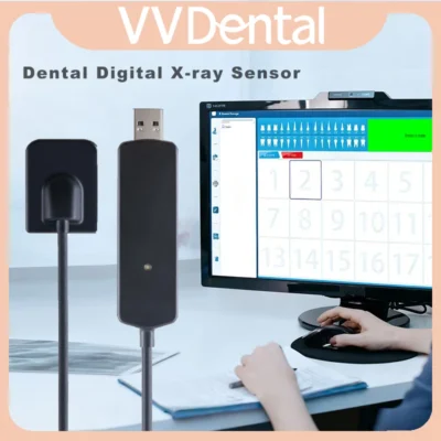 Vvdental sensor digital de raios x, sistema de imagem intraoral, imagem hd com driver de software, radiovisógrafo de odontologia, máquina de raios x