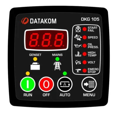Painel do módulo controlador de motor diesel Datakom DKG105 original Xeon