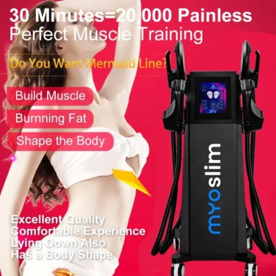 Máquina profissional EMSzero Ultra Pro Sculpting RF para perda de gordura e construção muscular, estimulador muscular ABS, emagrecimento corporal EMS, tonificação muscular