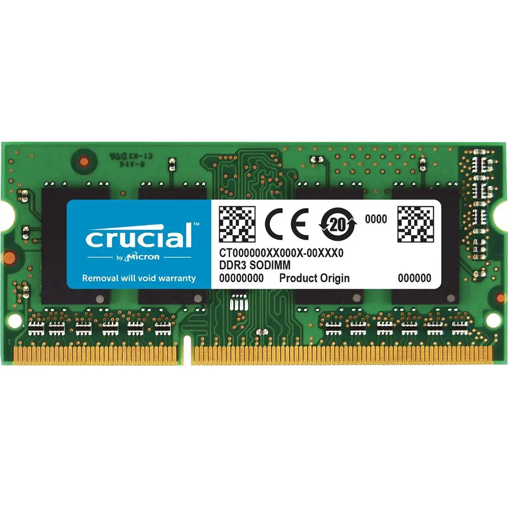 Crucial ddr3 ddr3l ram 8gb 4gb 2gb 1066mhz 1333mhz 1600mhz PC3-12800 10600 204 pinos 1.35v 1.5v portátil memória sodimm para notebook - Image 4