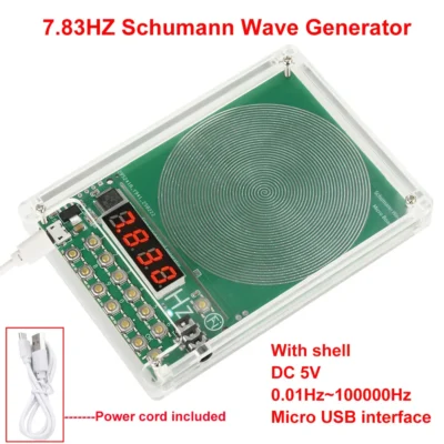 generator czestotliwosci Dc 5v 0.01hz ~ 100000hz frequência ajustável 7.83hz gerador de onda schumann gerador de sinal de onda senoidal interface micro usb
