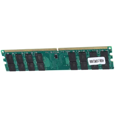 Módulo de memória universal DDR2 de grande capacidade, 4GB, 800MHz, transmissão rápida de dados, RAM DDR2, 4GB, desempenho estável, plug and play para AMD