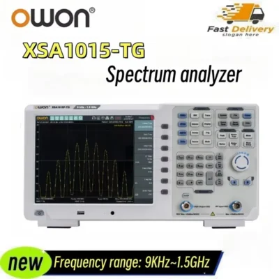 OWON XSA1015P - Analisador de espectro TG 9kHz - 1,5GHz com resolução de 1Hz e gerador de rastreamento