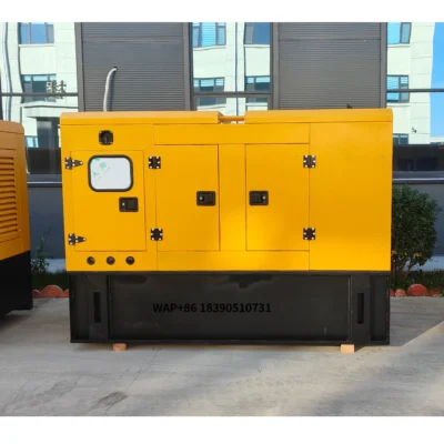 Gerador Silencioso de 40Kva 45Kva Trifásico para Emergência em Construção
