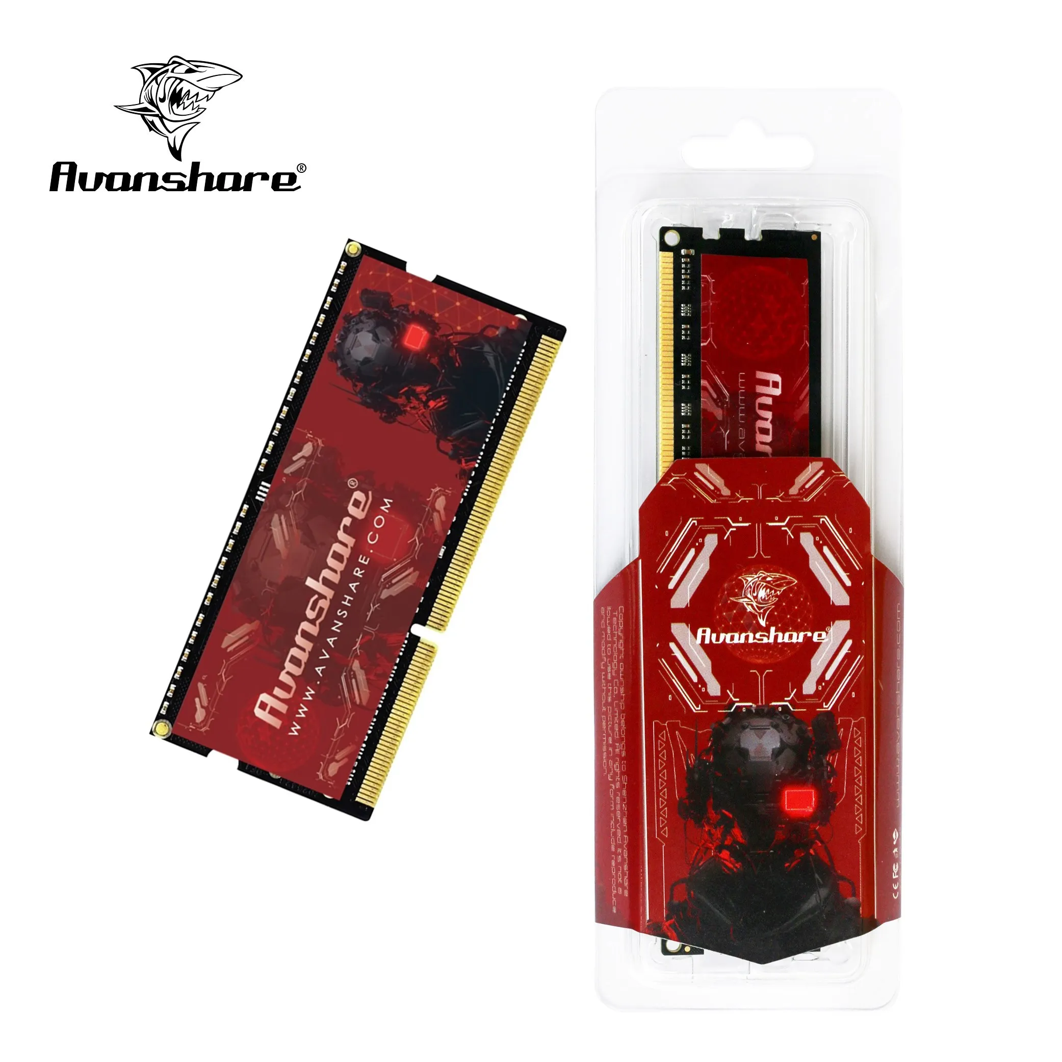 10 peças memória ram avanshare ddr3l ddr3 8gb 4gb ddr3 1600mhz 1333mhz SO-DIMM rams memoria 1.5v 1.35v para computador portátil notebook - Image 6