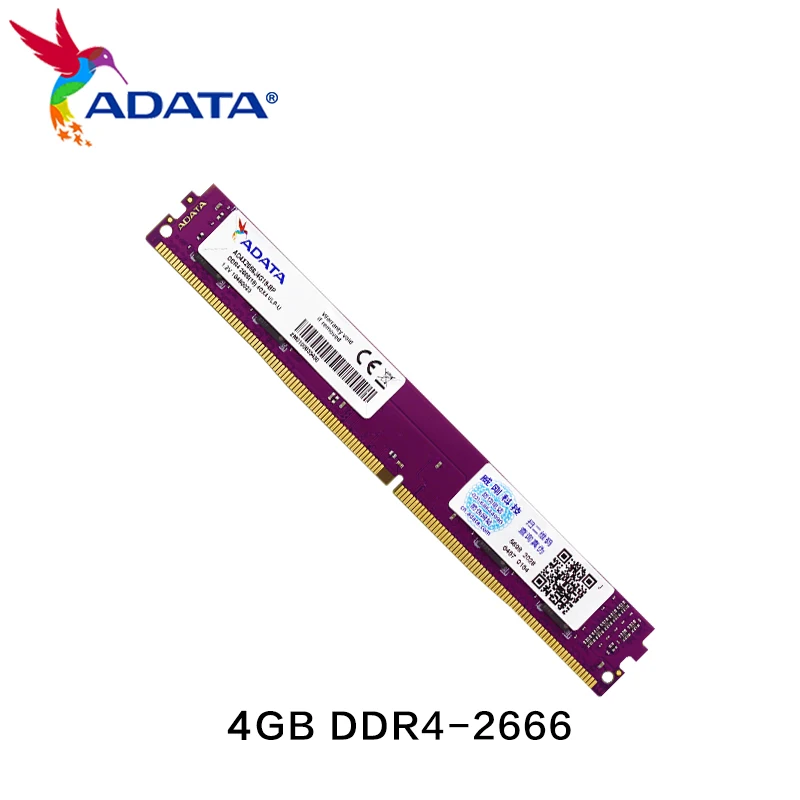 Memória Original ADATA VLP DDR4 3200MHZ Módulo RAM de 288 Pinos 8GB 16GB de Baixo Consumo para Computador Desktop - Image 3