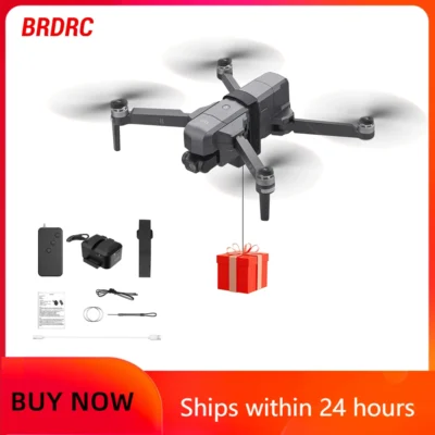Brdrc airdrop sistema para dji mini 4k/mini 4 pro/air 3/mini 3 pro/mavic 3/mavic pro drone lançador pesca vida resgate enviar presente