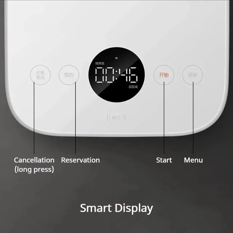 Xiaomi mijia panela de arroz inteligente ih 3l pressão fogão elétrico app reserva inteligente função nfc ih aquecimento não-pegajoso - Image 2