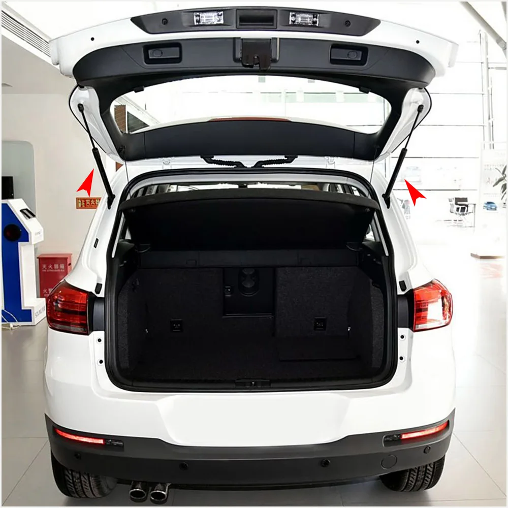 Para vw tiguan mk1 2010-2016 porta traseira caixa tronco apoio haste de elevador hidráulico suporte primavera barras de choque suporte acessórios - Image 5