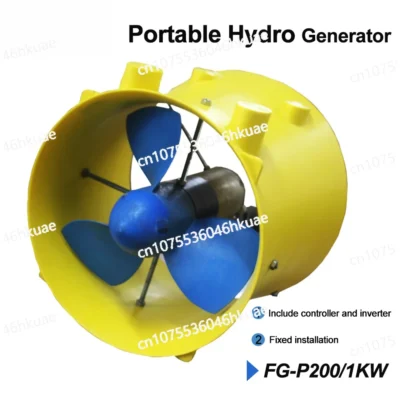 Gerador hidráulico de 12 volts e 200 watts para fonte de alimentação para eletrodomésticos de 220 volts