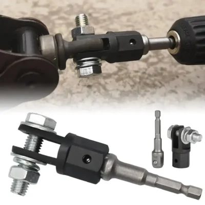 Adaptador de Soquete para Macaco Tipo Tesoura de 1/2 polegada em Aço Cromo Vanádio para Furadeiras de Impacto e Ferramentas de Soquete