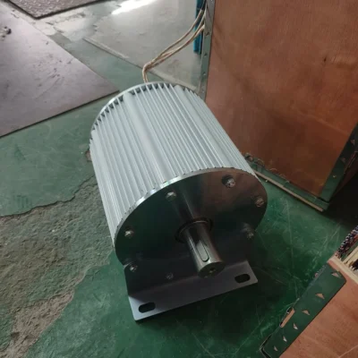 10kw-60kw 12v 24v 48v 220v 380v gerador de ímã permanente sem engrenagens gerador de ímã permanente sem escova