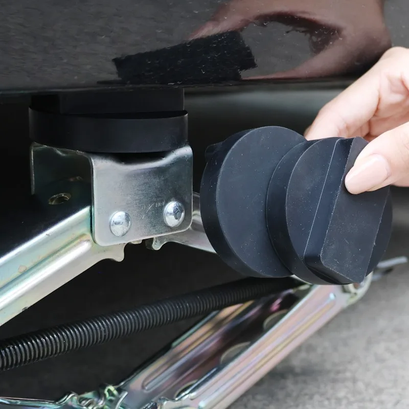 1-2 pçs jacking almofadas de borracha elevador do carro jack suporte almofada ferramenta do carro para bmw 3 4 5 séries e46 e90 e39 e60 e91 e92 x1 x3 x6 z4 z8 1m m3 m5 - Image 3