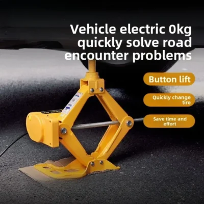 Novo Macaco Hidráulico Elétrico Estável 2025 para Carro, Chave de Impacto Elétrica 12V, Bomba de Ar para Carro, Macaco Elétrico