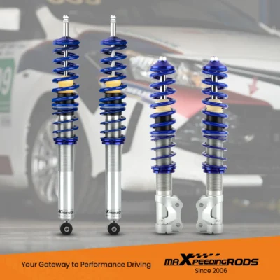Kit de Suspensão Coilovers para VW Golf MK 2 II MK 3 III Jetta MK 2 II com Molas e Amortecedores Ajustáveis