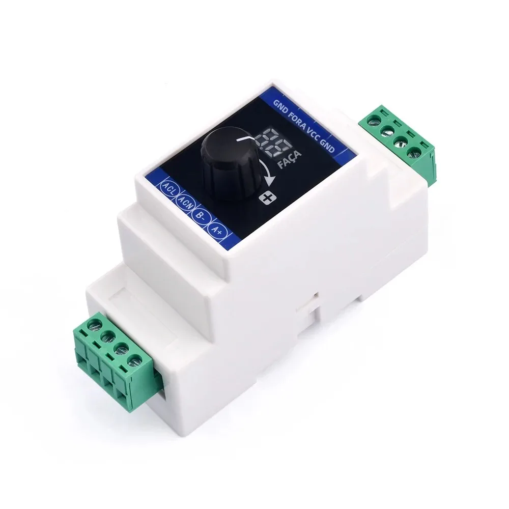 Gerador de sinal de corrente montado em trilho, dc24v ac220v 0-20ma/4-20ma, válvula analógica rs485, regulação de velocidade de conversão de frequência - Image 3