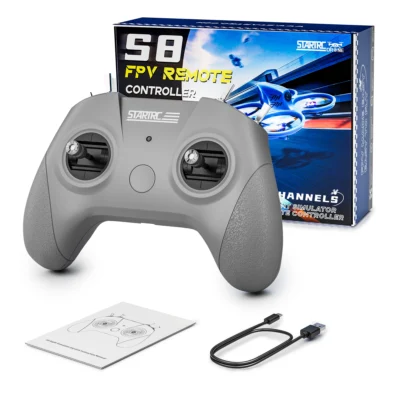 Adequado para simulador de drone DJI, suporte para software de treinamento de quadricóptero Phoenix 5.0/Aeroflight RC/ FPV drone