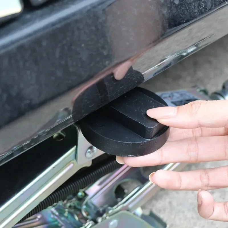 1-2 pçs jacking almofadas de borracha elevador do carro jack suporte almofada ferramenta do carro para bmw 3 4 5 séries e46 e90 e39 e60 e91 e92 x1 x3 x6 z4 z8 1m m3 m5 - Image 2