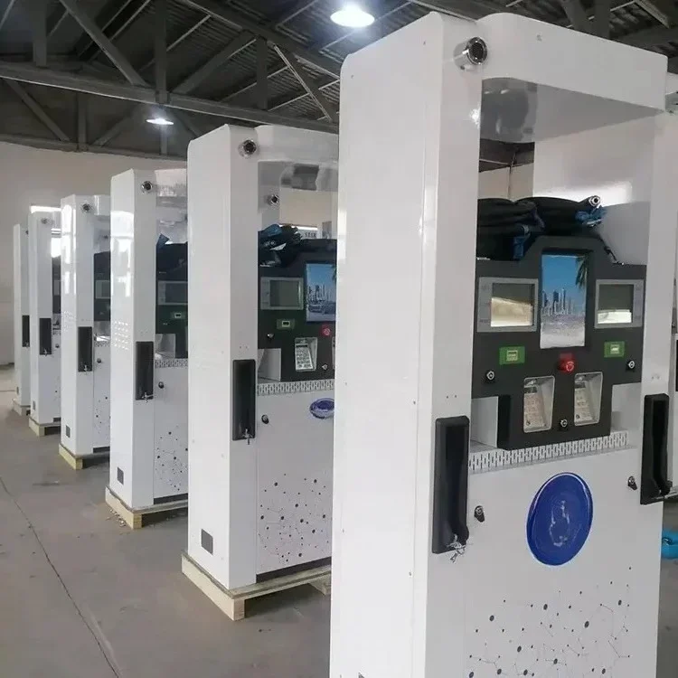 Equipamento de serviço de estação de gasolina 2 bicos Estação de gasolina digital Bomba Tatsuno Distribuidor de combustível móvel - Image 5